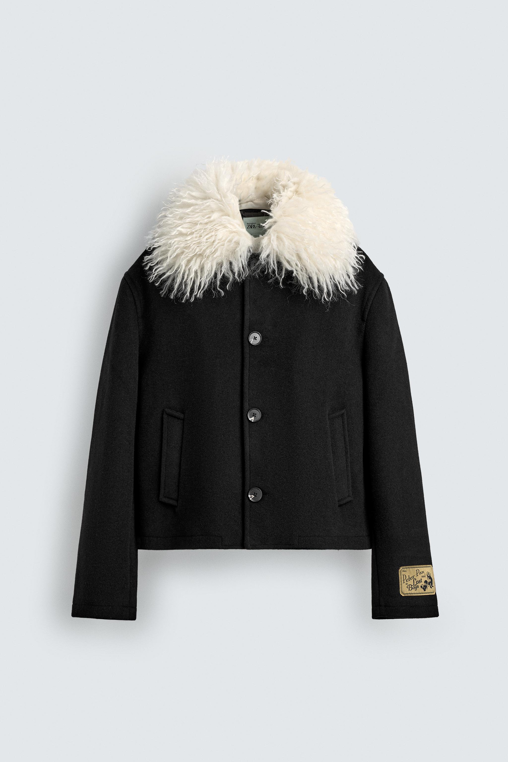 SHORT COMBINED COAT HARRY LAMBERT FOR ZARA X DISNEY